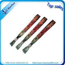 Fashion 100% Woven Wristbands for Promotional Gift